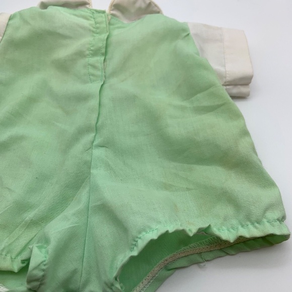Vintage Cabbage Patch Kids Original Elephant Embroidered Collared Outfit - Picture 14 of 16
